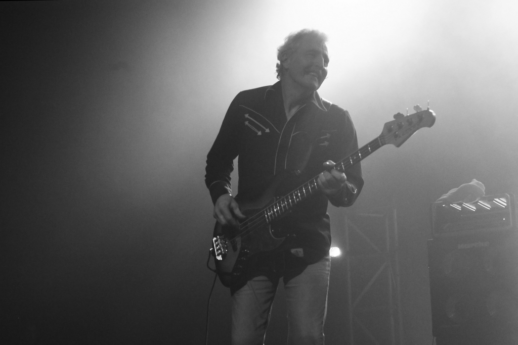 On stage